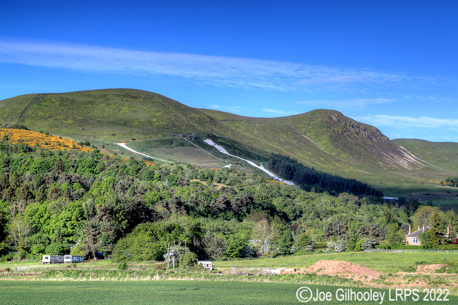 Pentland Hills and Hillend Ski Slope Caerketton Hill Pentland Hills and Hillend Ski Slope Caerketton Hill