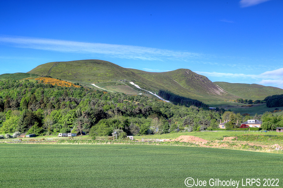 Pentland Hills and Hillend Ski Slope Caerketton Hill Pentland Hills and Hillend Ski Slope Caerketton Hill