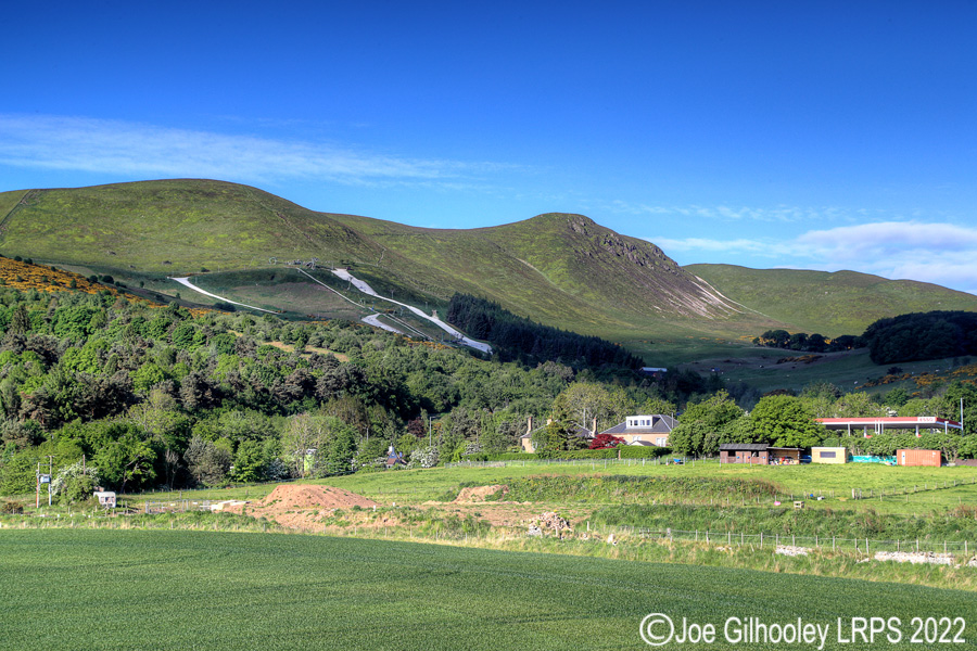 Pentland Hills and Hillend Ski Slope Caerketton Hill Pentland Hills and Hillend Ski Slope Caerketton Hill