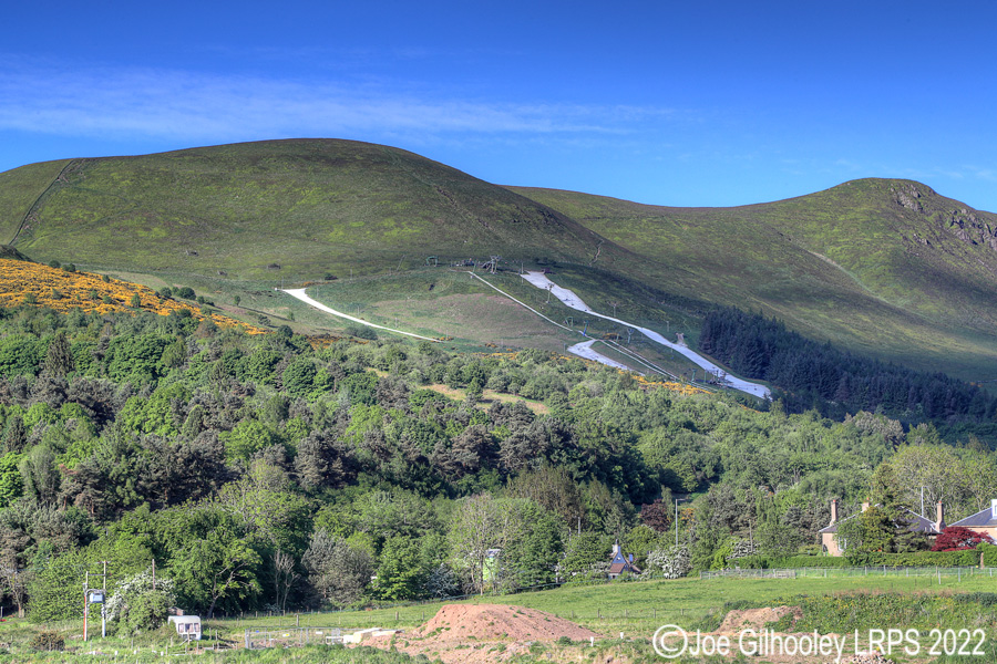 Pentland Hills and Hillend Ski Slope Caerketton Hill Pentland Hills and Hillend Ski Slope Caerketton Hill