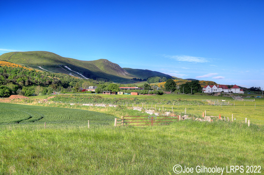 Pentland Hills and Hillend Ski Slope Caerketton Hill Pentland Hills and Hillend Ski Slope Caerketton Hill