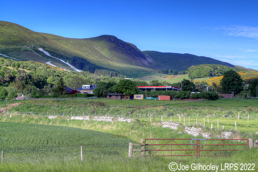 Pentland Hills and Hillend Ski Slope Caerketton Hill Pentland Hills and Hillend Ski Slope Caerketton Hill