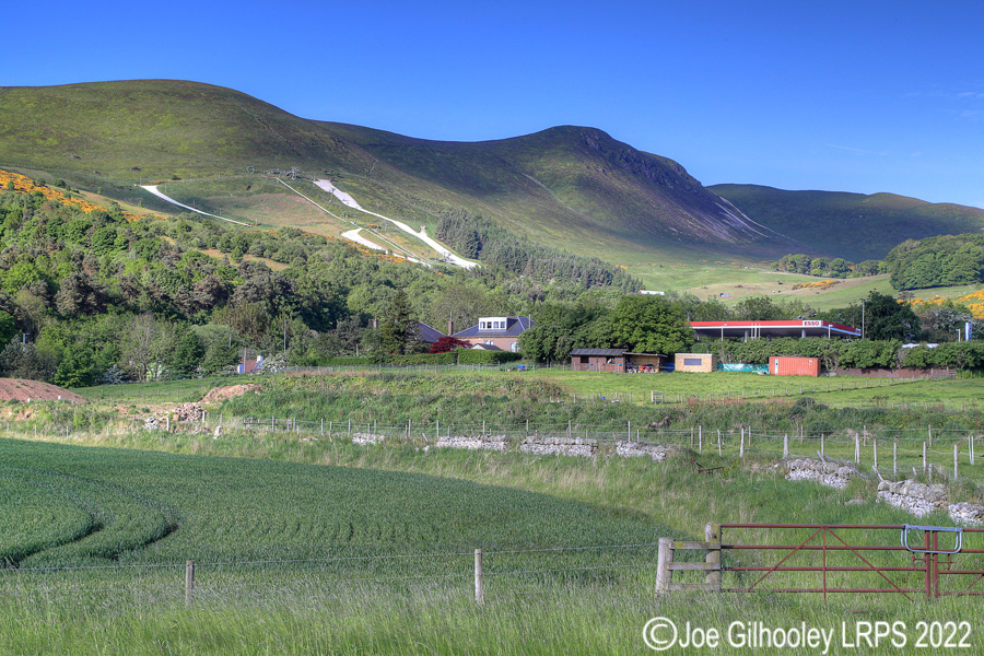Pentland Hills and Hillend Ski Slope Caerketton Hill Pentland Hills and Hillend Ski Slope Caerketton Hill