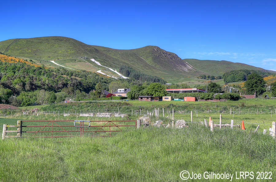 Pentland Hills and Hillend Ski Slope Caerketton Hill Pentland Hills and Hillend Ski Slope Caerketton Hill