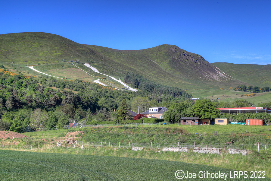 Pentland Hills and Hillend Ski Slope Caerketton Hill Pentland Hills and Hillend Ski Slope Caerketton Hill