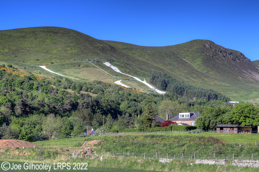 Pentland Hills and Hillend Ski Slope Caerketton Hill Pentland Hills and Hillend Ski Slope Caerketton Hill