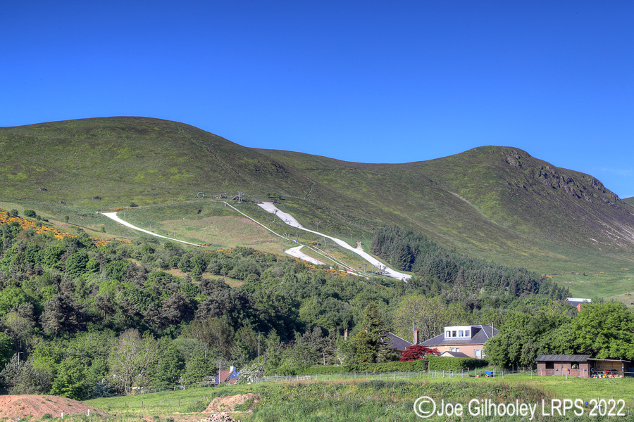 Pentland Hills and Hillend Ski Slope Caerketton Hill Pentland Hills and Hillend Ski Slope Caerketton Hill