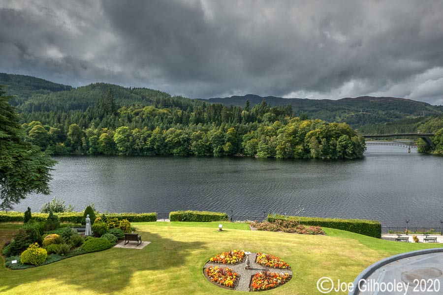 River Tummel / Loch Faskally from Green Park Hotel, Pitlochry