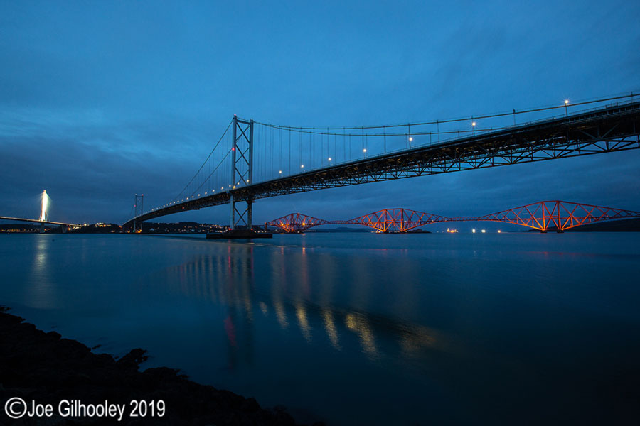 Forth Bridge, Forth Road Bridge & Queensferry Crossing