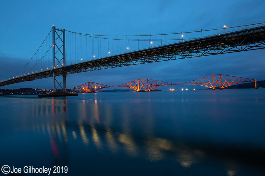 Forth Road Bridge & Queensferry Crossing