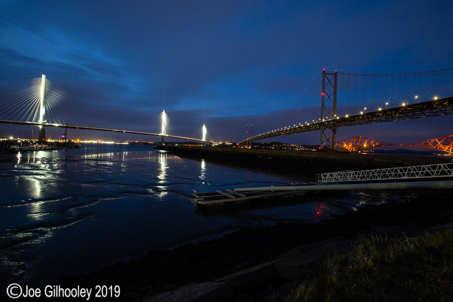 Forth Bridge, Forth Road Bridge & Queensferry Crossing