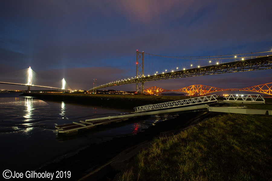Forth Bridge, Forth Road Bridge & Queensferry Crossing