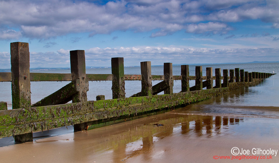 Tidal Barriers at Portobello Beach