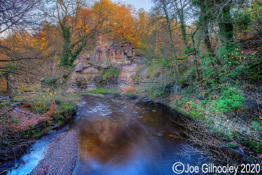 River North Esk near the Gunpowder Mill River North Esk near the Gunpowder Mill