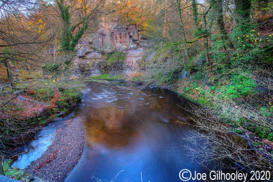 River North Esk near the Gunpowder Mill River North Esk near the Gunpowder Mill