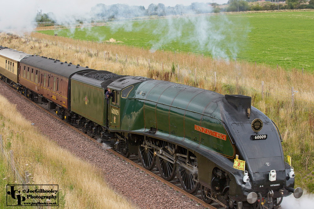 Union of South Africa 60009 Steam Train- Queen opens Borders Line
