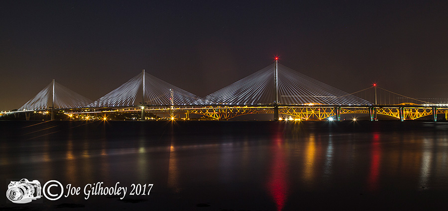 Opening of Queensferry Crossing - A Lightshow