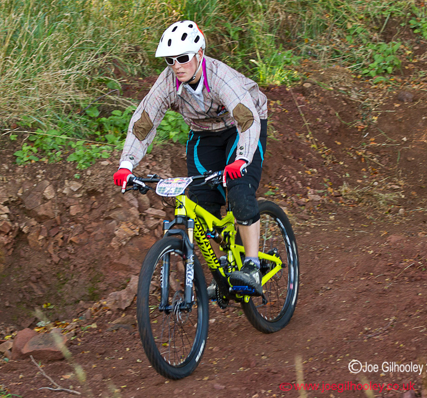Red Bull Fox & Hound Mountain Bike Race - The Hounds testing the course
