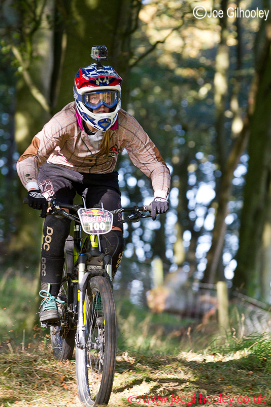 Red Bull Fox & Hound Mountain Bike Race - The Hounds testing the course