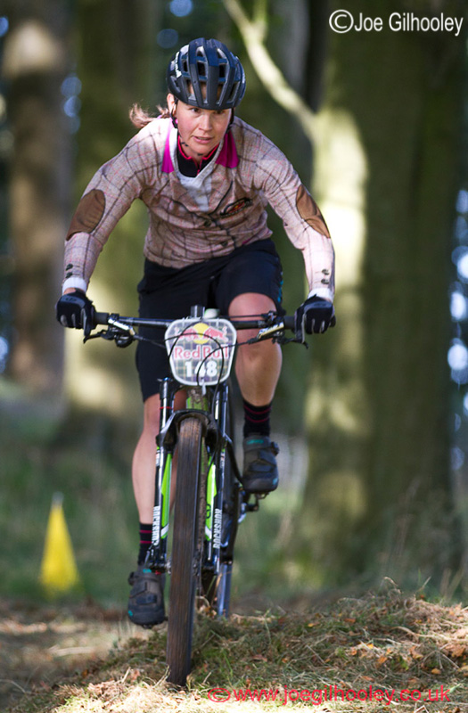 Red Bull Fox & Hound Mountain Bike Race - The Hounds testing the course