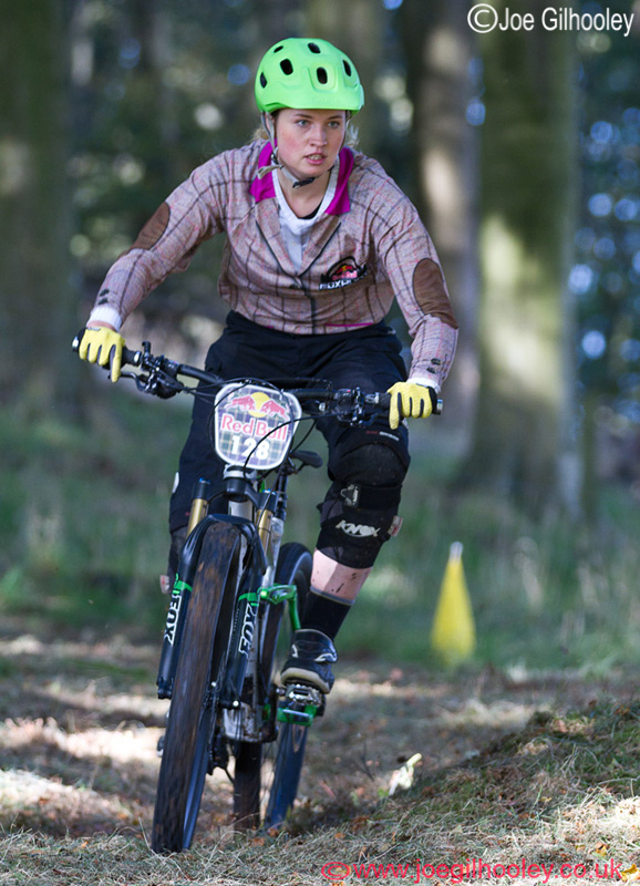 Red Bull Fox & Hound Mountain Bike Race - The Hounds testing the course