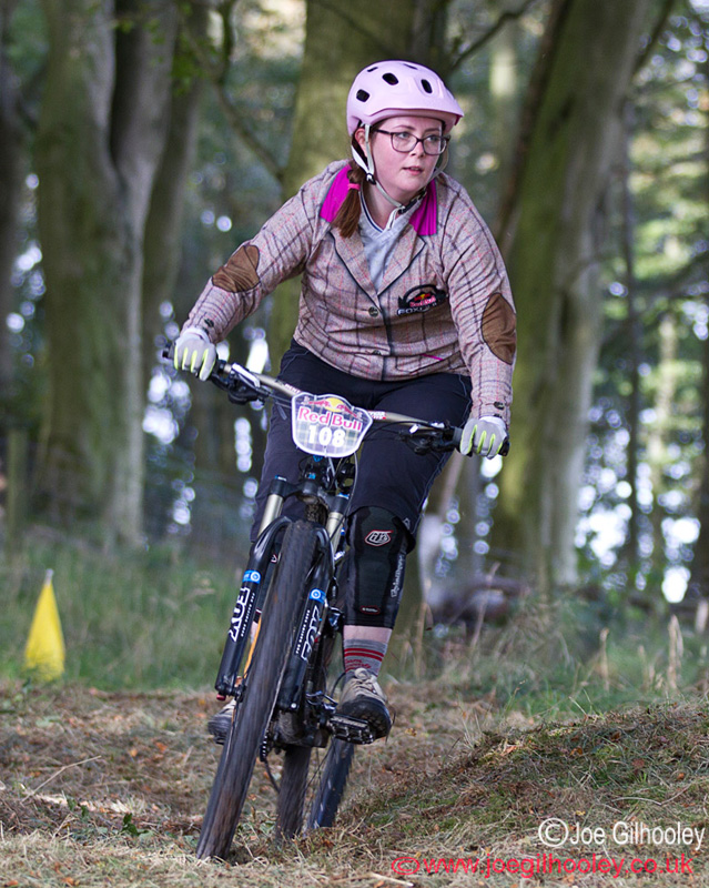 Red Bull Fox & Hound Mountain Bike Race - The Hounds testing the course