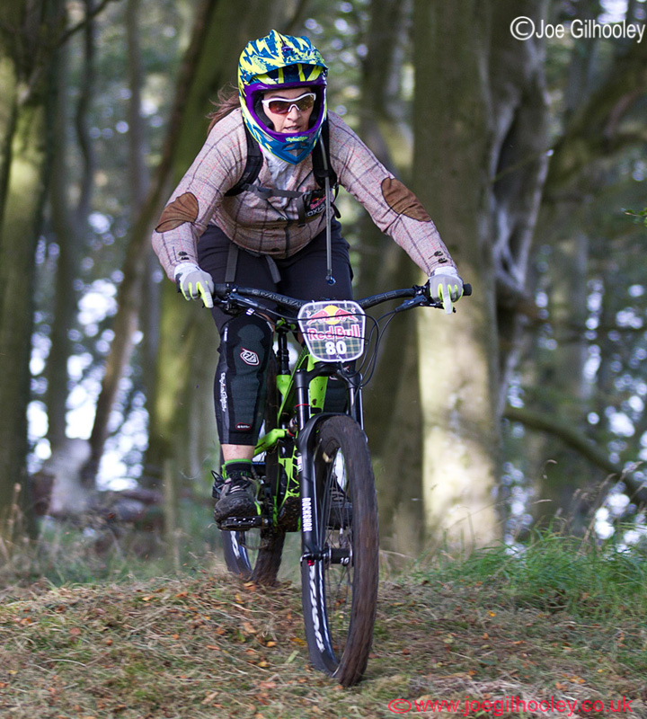 Red Bull Fox & Hound Mountain Bike Race - The Hounds testing the course