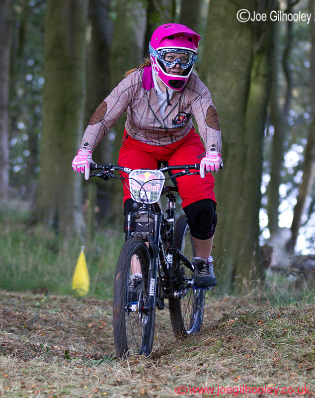 Red Bull Fox & Hound Mountain Bike Race - The Hounds testing the course