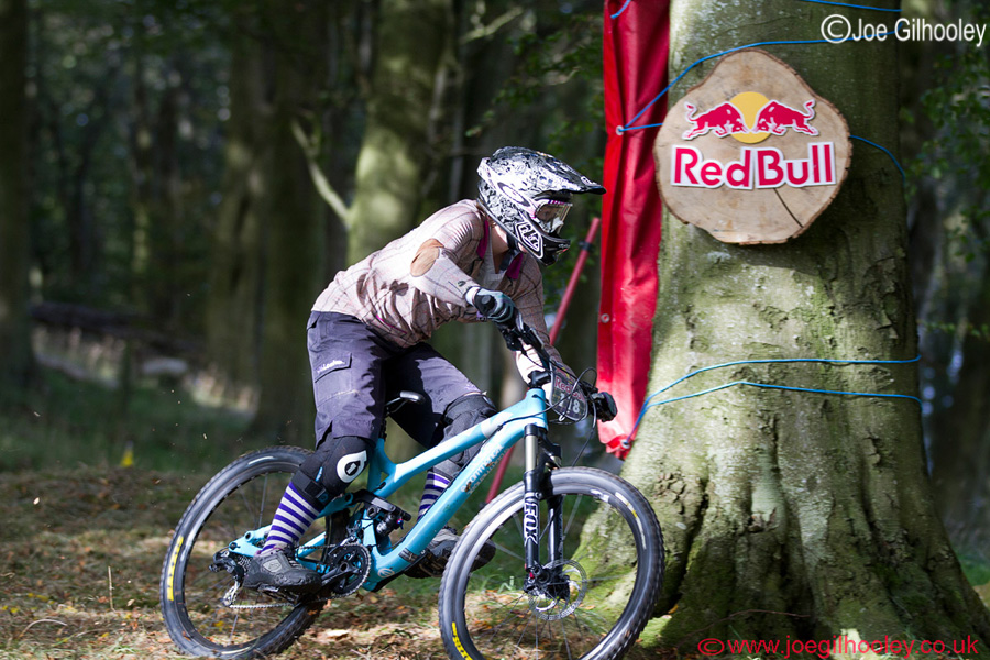 Red Bull Fox & Hound Mountain Bike Race - The Hounds testing the course