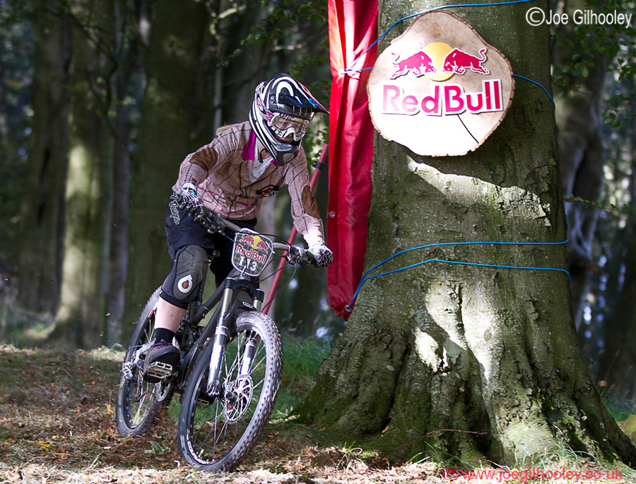 Red Bull Fox & Hound Mountain Bike Race - The Hounds testing the course