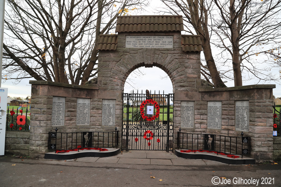 Remembrance Sunday Loanhead 2021