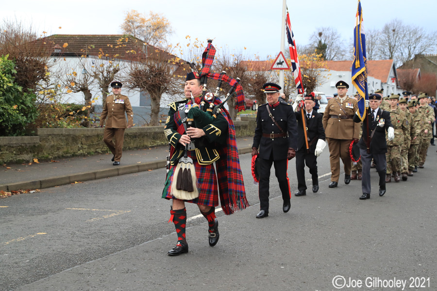 Remembrance Sunday Loanhead 2021