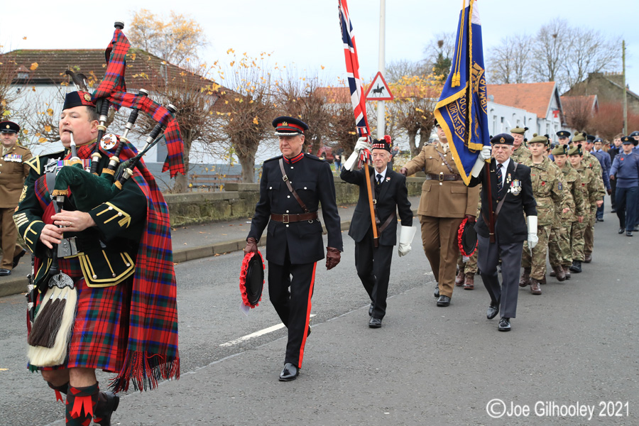 Remembrance Sunday Loanhead 2021