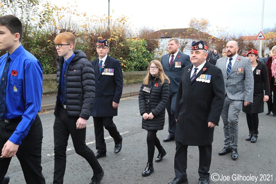 Remembrance Sunday Loanhead 2021