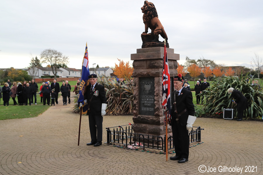 Remembrance Sunday Loanhead 2021