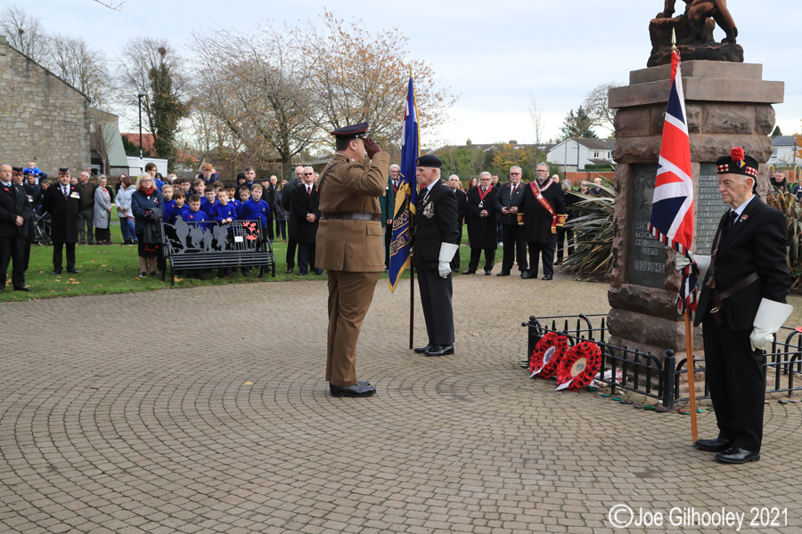 Remembrance Sunday Loanhead 2021