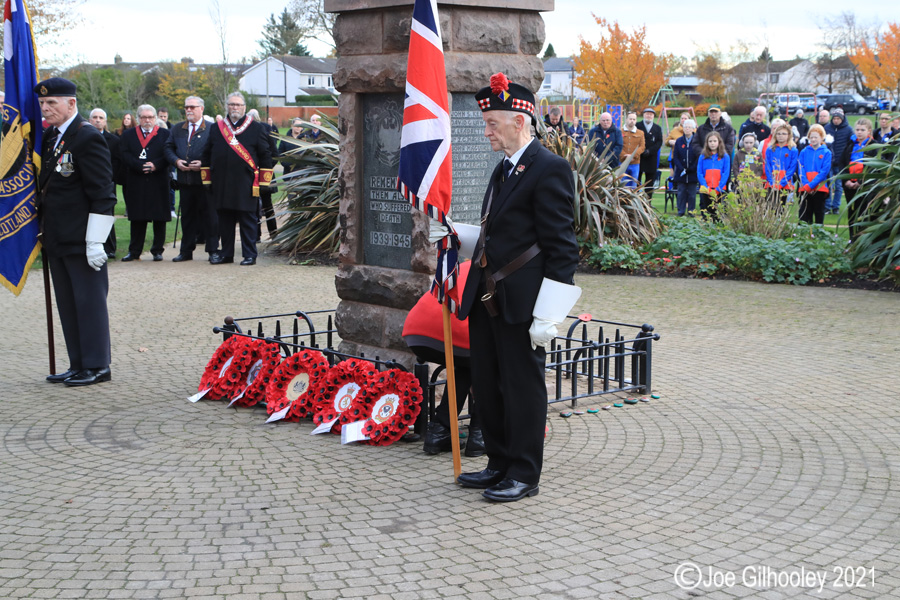 Remembrance Sunday Loanhead 2021