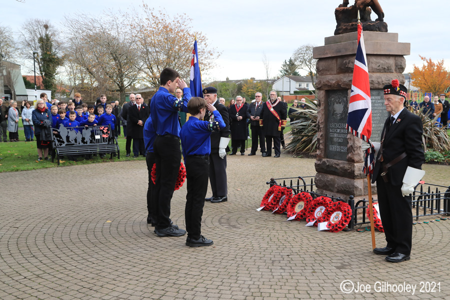 Remembrance Sunday Loanhead 2021