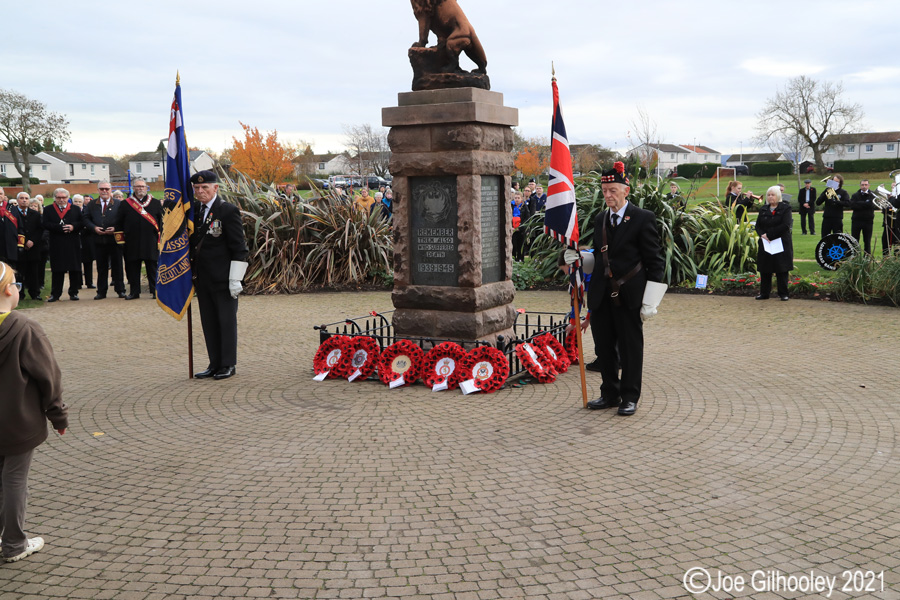 Remembrance Sunday Loanhead 2021