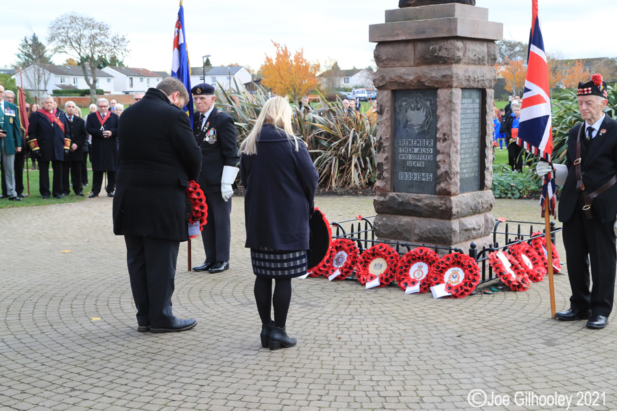 Remembrance Sunday Loanhead 2021