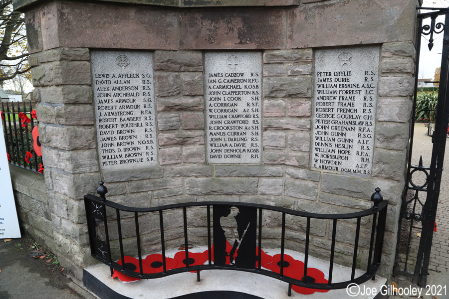 Remembrance Sunday Loanhead 2021