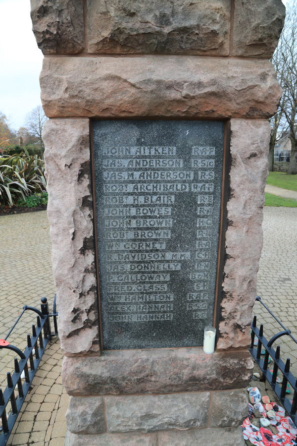 Remembrance Sunday Loanhead 2021
