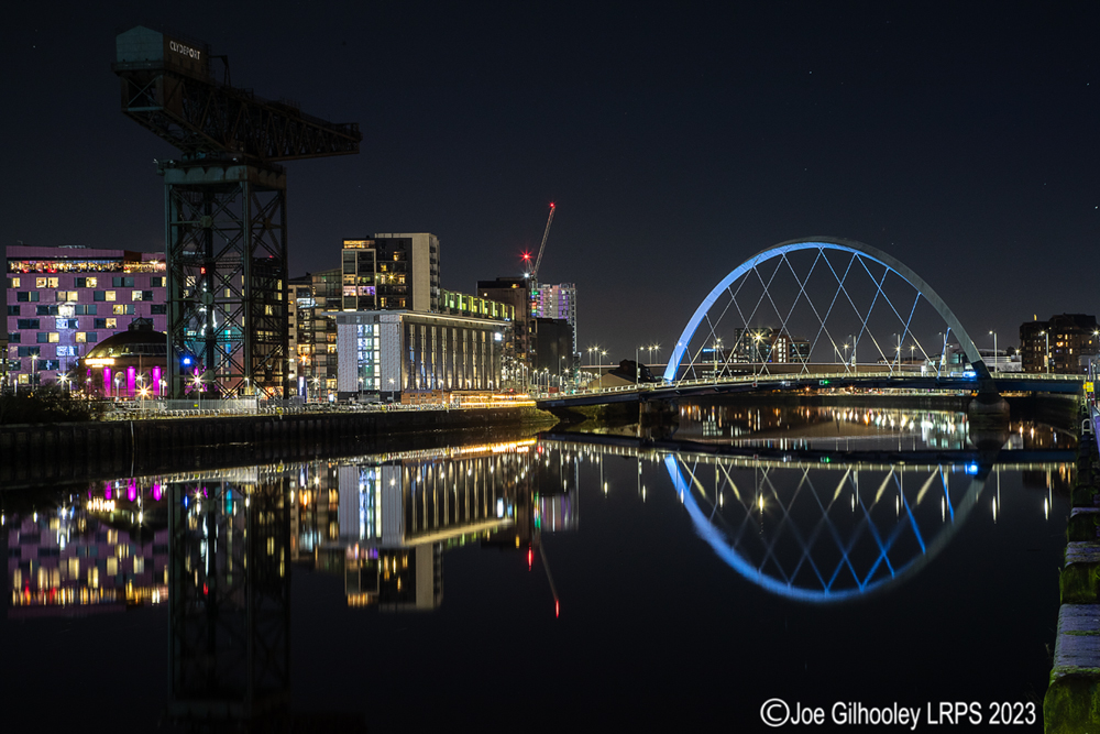 River Clyde - The Finnieston Crane - The Squinty Bridge