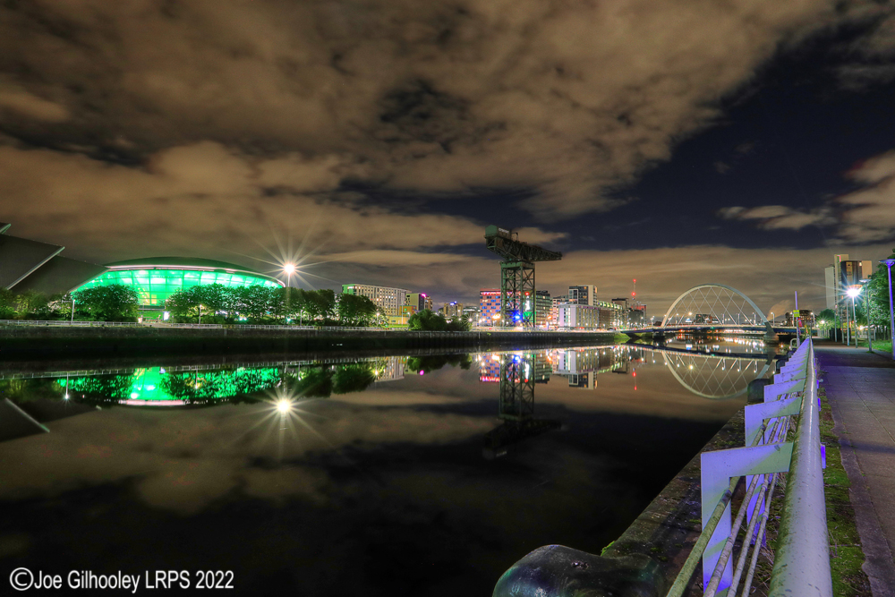 River Clyde - Hydro , The Finnieston Crane - The Squinty Bridge