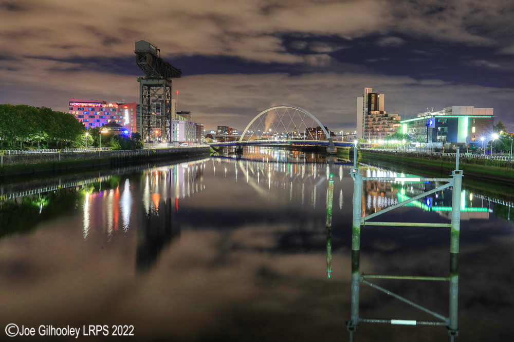 River Clyde -  The Finnieston Crane - The Squinty Bridge