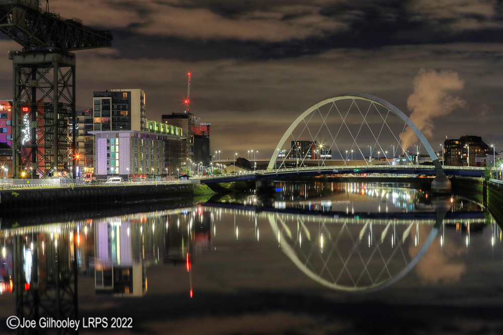 River Clyde -  The Finnieston Crane - The Squinty Bridge