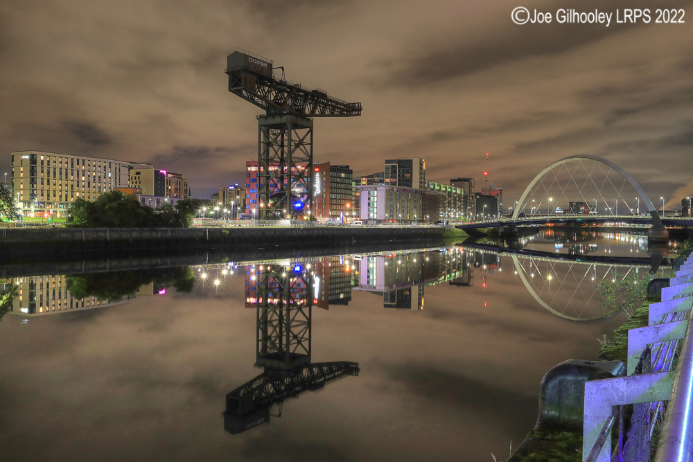 River Clyde - The Finnieston Crane and The Squinty Bridge
