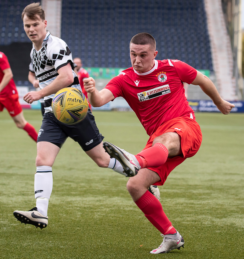 Bonnyrigg Rose players action shot Bonnyrigg Rose players action shot