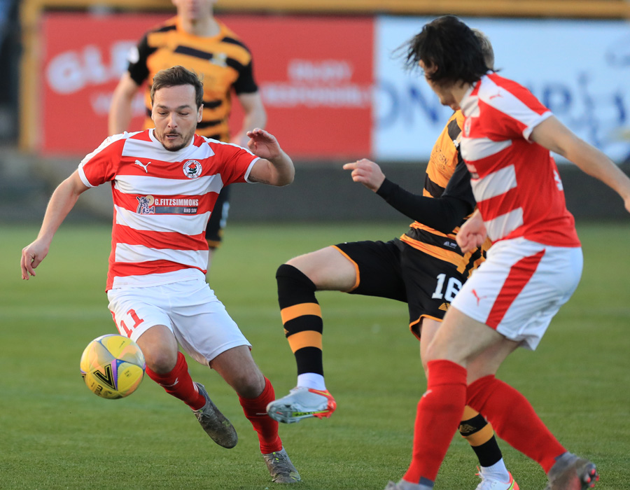 Bonnyrigg Rose players action shot Bonnyrigg Rose players action shot