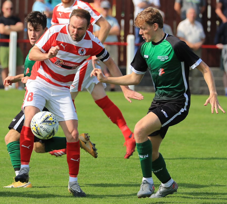 Bonnyrigg Rose players action shot Bonnyrigg Rose players action shot